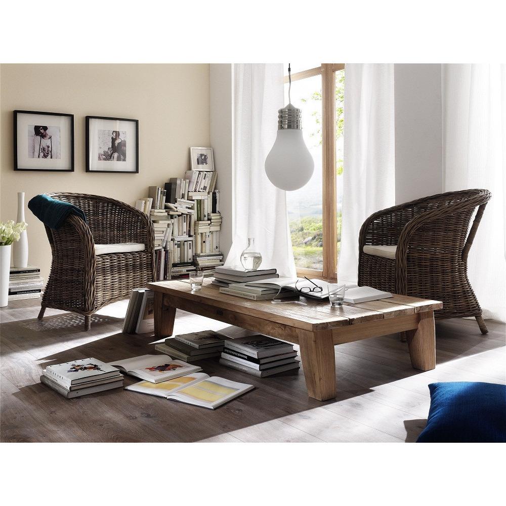 NovaSolo Wickerworks CR08 Bonsun Armchair with cushion (2 units / ship unit) Chair NovaSolo