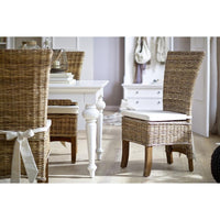 Thumbnail for NovaSolo Wickerworks CR13 Salsa Dining Chair with cushion (2 units / ship unit) Chair NovaSolo