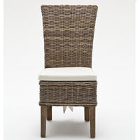 Thumbnail for NovaSolo Wickerworks CR13 Salsa Dining Chair with cushion (2 units / ship unit) Chair NovaSolo
