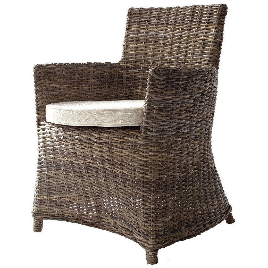 NovaSolo Wickerworks CR27 Bishop Dining Chair with cushion (2 units / ship unit) Chair NovaSolo