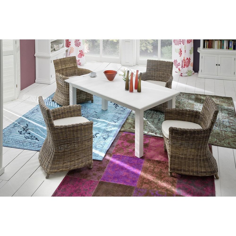 NovaSolo Wickerworks CR27 Bishop Dining Chair with cushion (2 units / ship unit) Chair NovaSolo