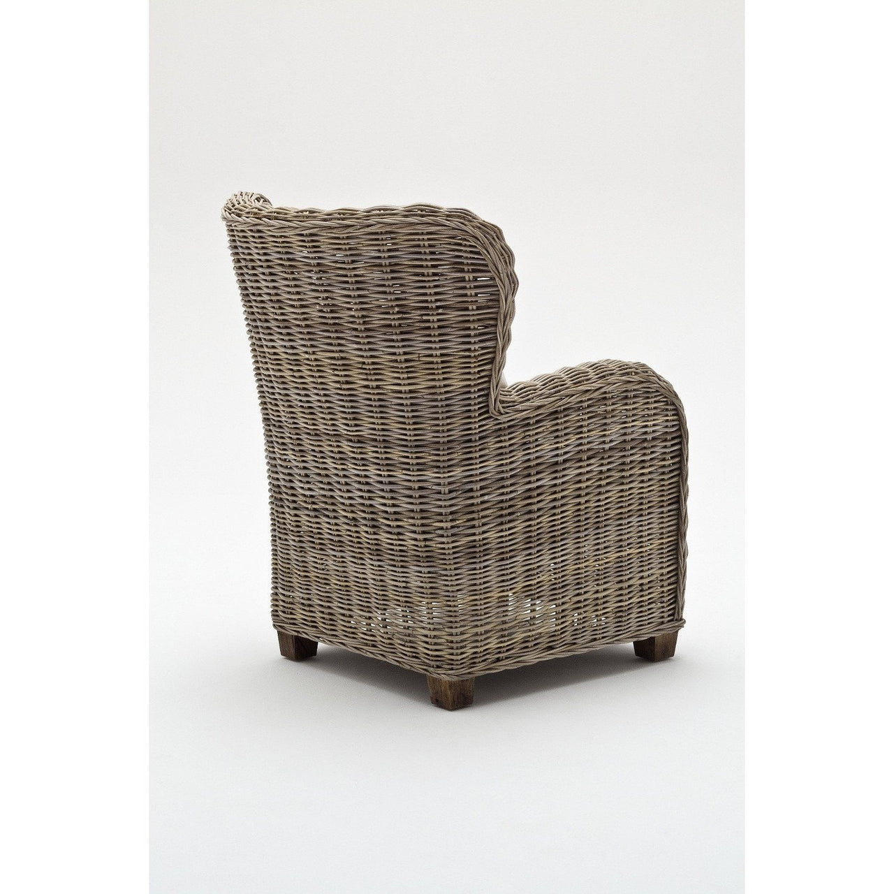 NovaSolo Wickerworks CR42 Queen Chair with seat & back cushions Chair NovaSolo