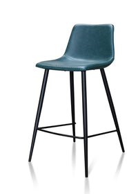 Thumbnail for Costa Counter Stool, Teal, Set of 2 Counter Stool Gingko