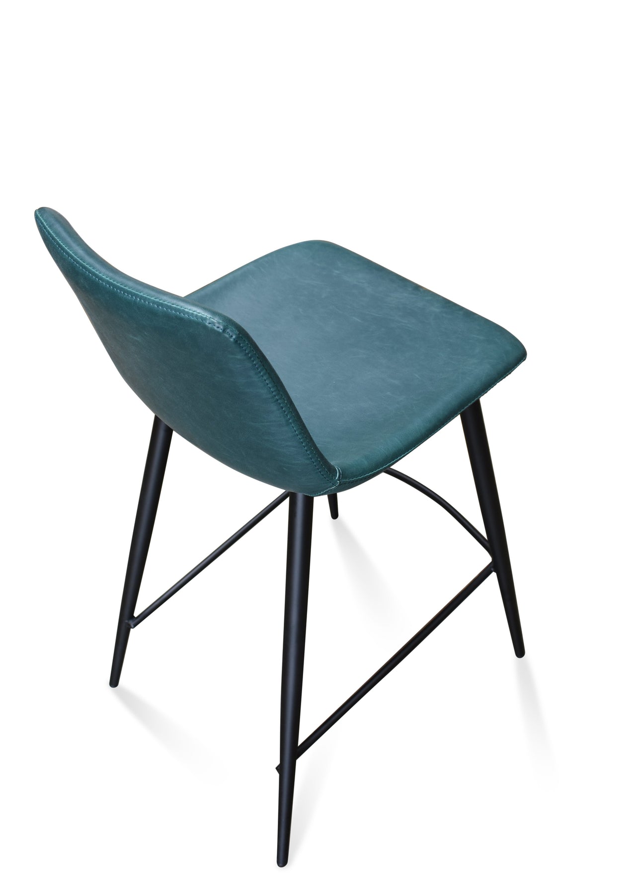 Costa Counter Stool, Teal, Set of 2 Counter Stool Gingko