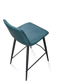 Thumbnail for Costa Counter Stool, Teal, Set of 2 Counter Stool Gingko