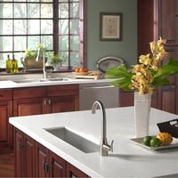 Thumbnail for Houzer CTB-2385 Contempo Trough Series Undermount Stainless Steel Bar/Prep Sink Bar Sink - Undermount Houzer