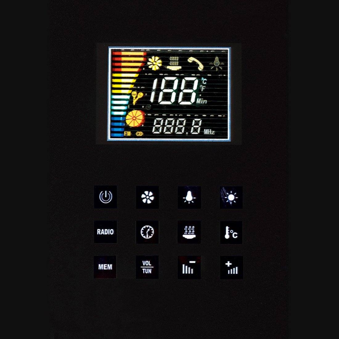 ARIEL Platinum DA333F8 Steam Shower Steam Shower ARIEL