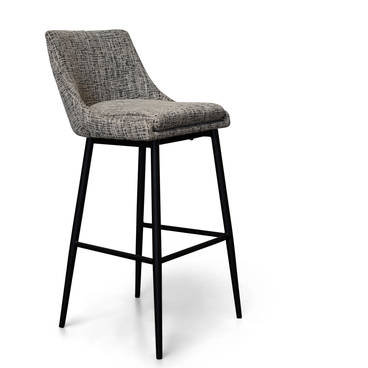 Emma 30" Bar Stool, Set of 2 Bar Stool Gingko Silver