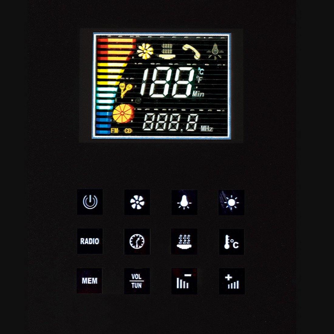 ARIEL Platinum DZ956F8 Steam Shower Steam Shower ARIEL