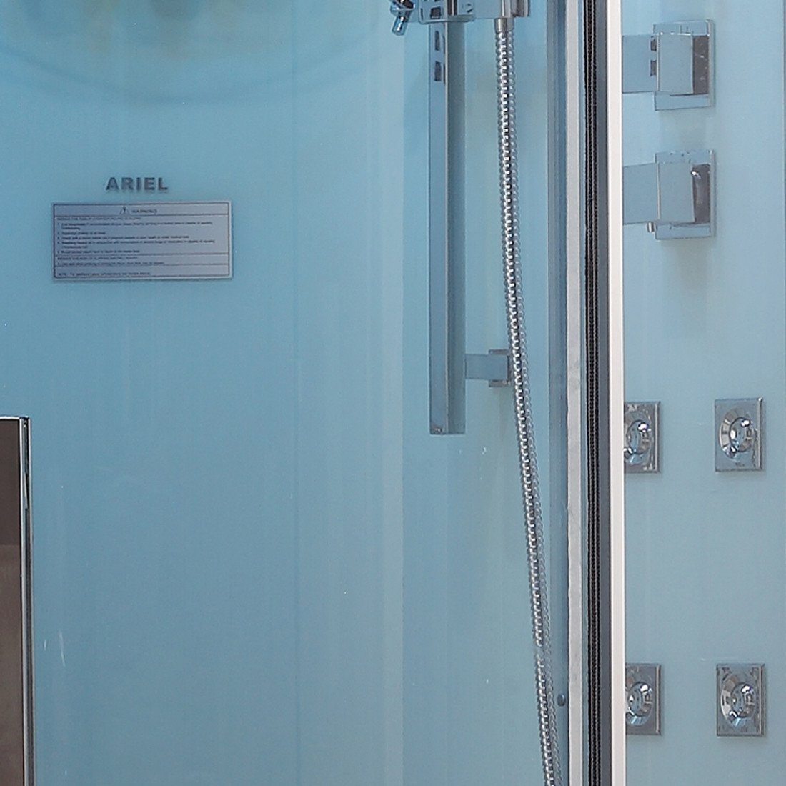 ARIEL Platinum DZ962F8 Steam Shower Steam Shower ARIEL