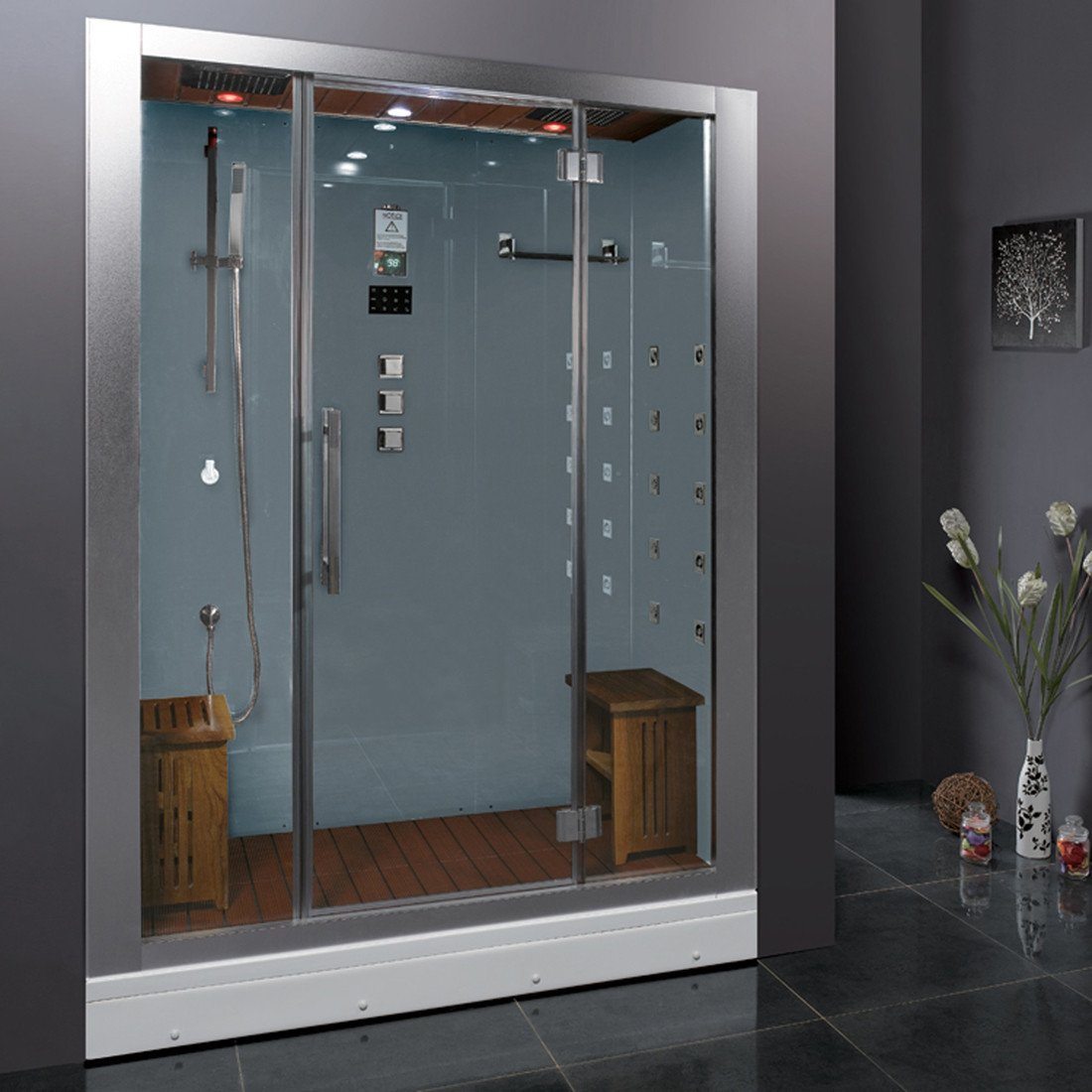 ARIEL Platinum DZ972F8 Steam Shower Steam Shower ARIEL