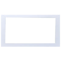Thumbnail for Eviva New York Bathroom Vanity Mirror Full Frame White 60X30 Wall Mount Wall Mirror Eviva