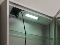 Thumbnail for Eviva Lazy 20 inch all mirror wall mount/recessed medicine cabinet with lights Bathroom Vanity Eviva