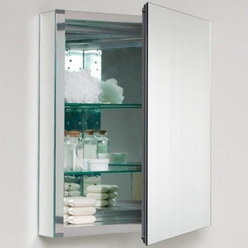 Eviva Lazy 20 inch all mirror wall mount/recessed medicine cabinet with no lights Bathroom Vanity Eviva
