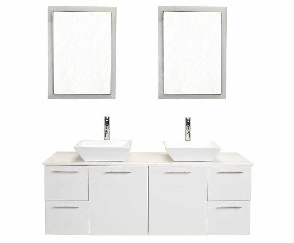 Eviva Eviva Luxury 60 Inch Bathroom Vanity with Top Bathroom Vanity Eviva White