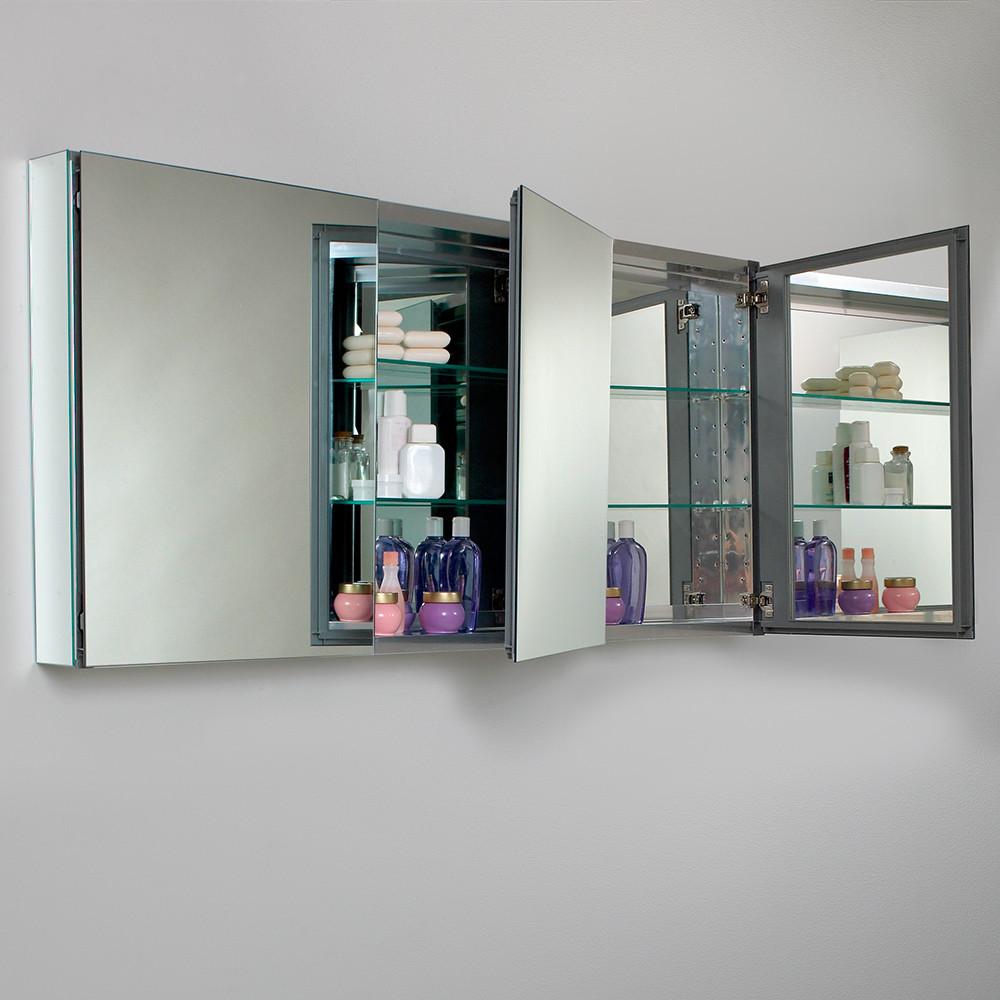 Fresca 60" Wide Bathroom Medicine Cabinet w/ Mirrors Medicine Cabinet Fresca 