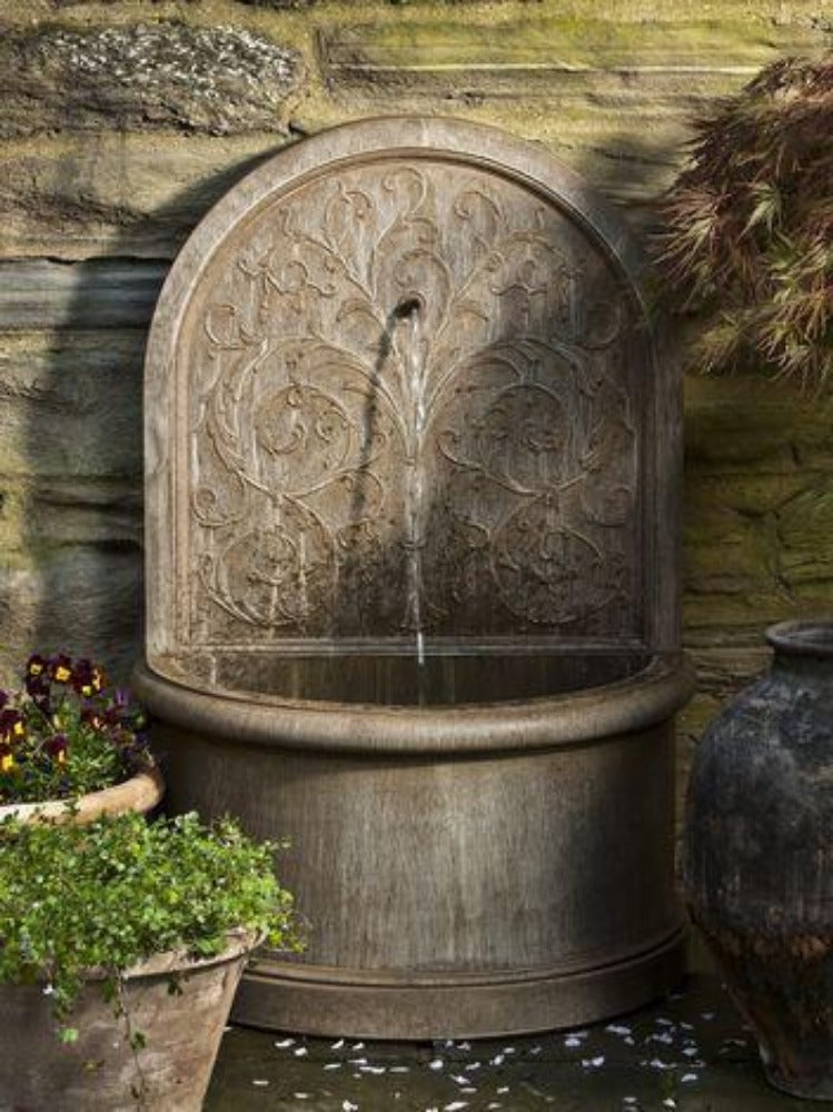 Corsini Outdoor Garden Wall Fountain Fountain Campania International 