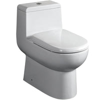 Thumbnail for Fresca Antila One-Piece Dual Flush Toilet w/ Soft Close Seat Toilets Fresca 