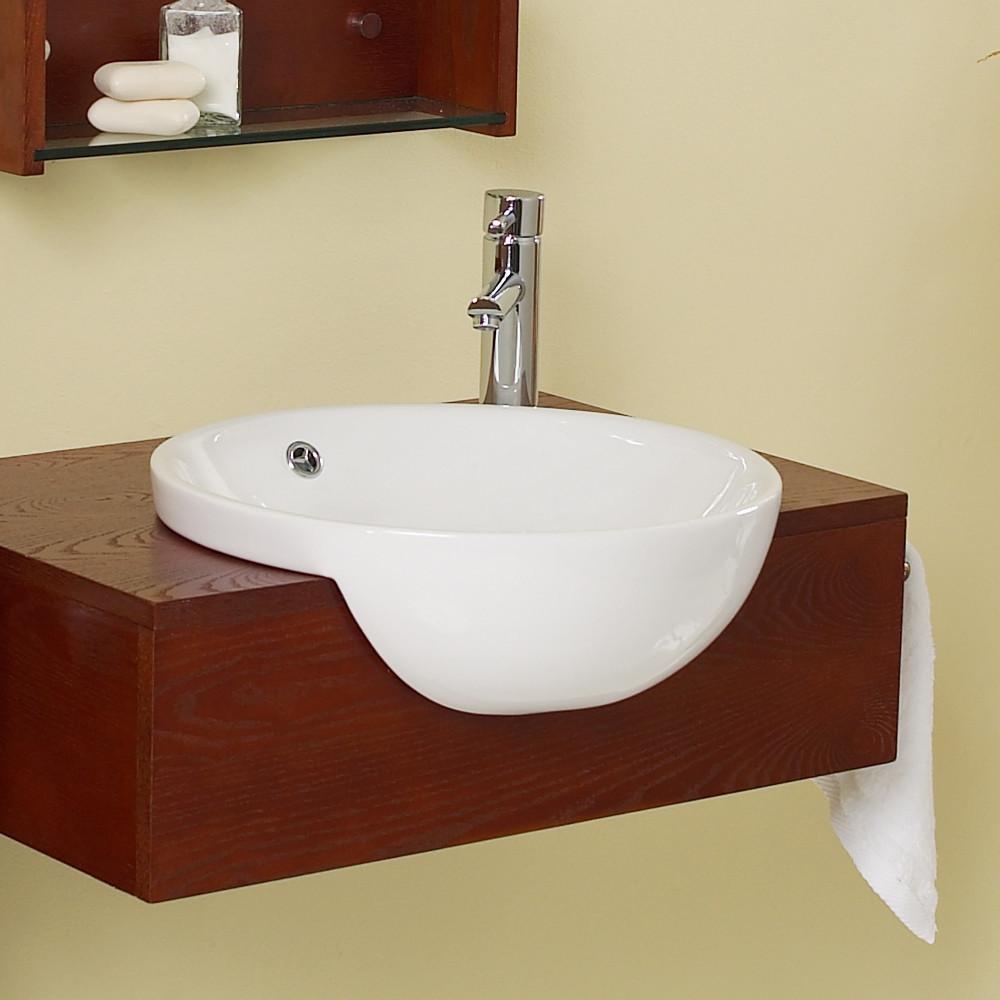 Fresca Stile Modern Bathroom Vanity w/ Mirror & Side Cabinet Vanity Fresca