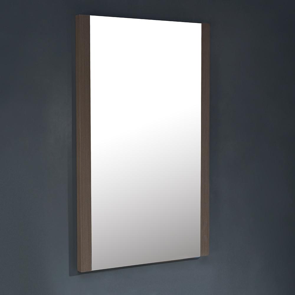 Fresca Torino 24" Gray Oak Modern Bathroom Vanity w/ Vessel Sink Vanity Fresca