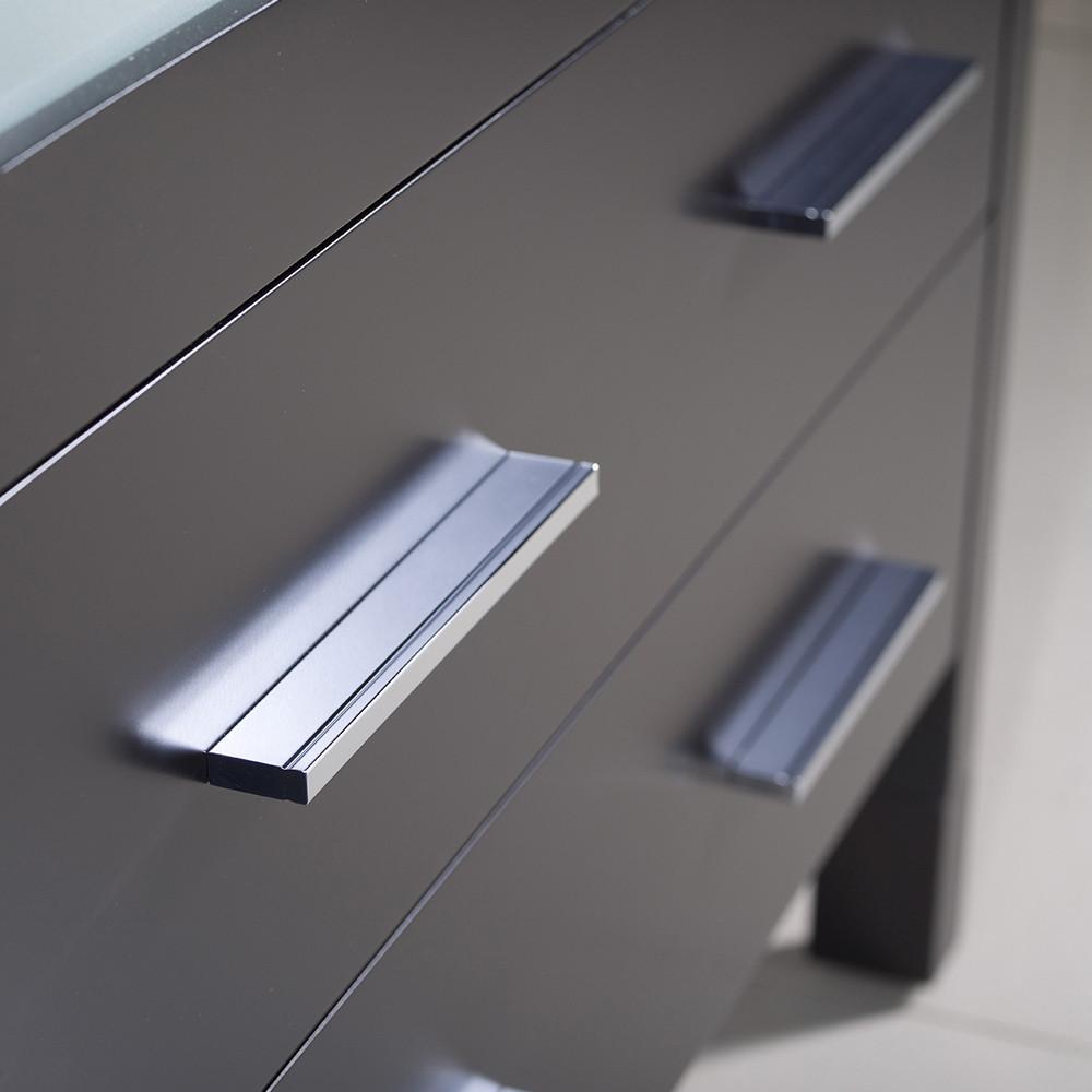 Fresca Torino 30" Espresso Modern Bathroom Vanity w/ Integrated Sink Vanity Fresca