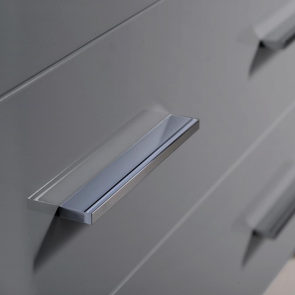 Fresca Torino 30" Gray Modern Bathroom Vanity w/ Integrated Sink Vanity Fresca