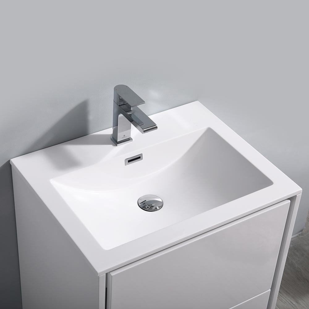 Fresca Catania 24" Wall Hung Modern Bathroom Vanity w/ Medicine Cabinet Vanity Fresca