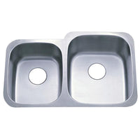 Thumbnail for Gourmetier GKUD3221RH Undermount Double Bowl Kitchen Sink Kitchen Sink Kingston Brass Default Title