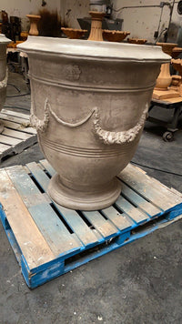 Thumbnail for Anduze Pot Large Outdoor Cast Stone Planter Planter Tuscan