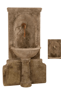 Thumbnail for Imperia Antica Wall Outdoor Cast Stone Garden Fountain For Spout Fountain Tuscan