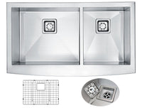 Thumbnail for ANZZI ELYSIAN Series K-AZ3320-4AS Kitchen Sink Kitchen Sink ANZZI