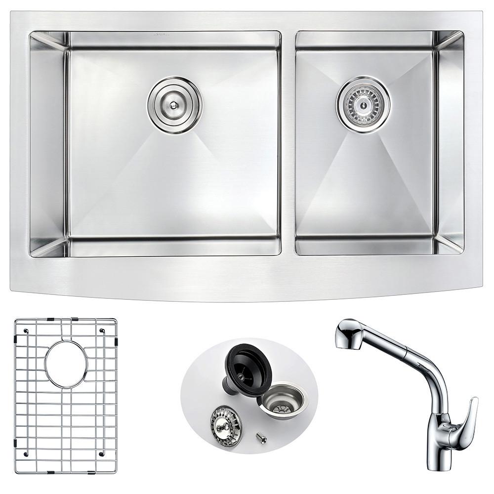 ANZZI ELYSIAN Series K36203A-040 Kitchen Sink Kitchen Sink ANZZI