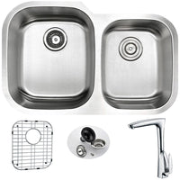 Thumbnail for ANZZI MOORE Series KAZ3220-034 Kitchen Sink Kitchen Sink ANZZI