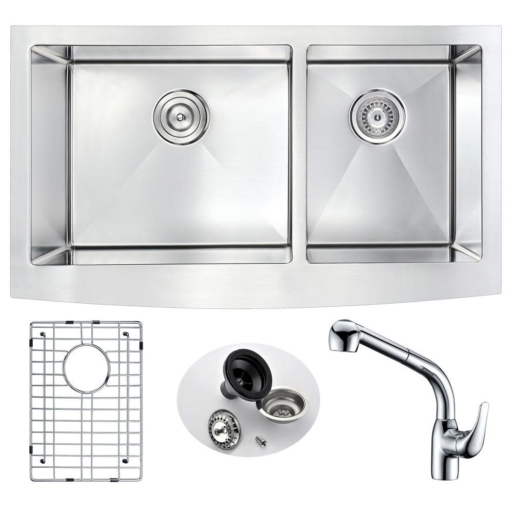ANZZI ELYSIAN Series KAZ3320-040 Kitchen Sink Kitchen Sink ANZZI