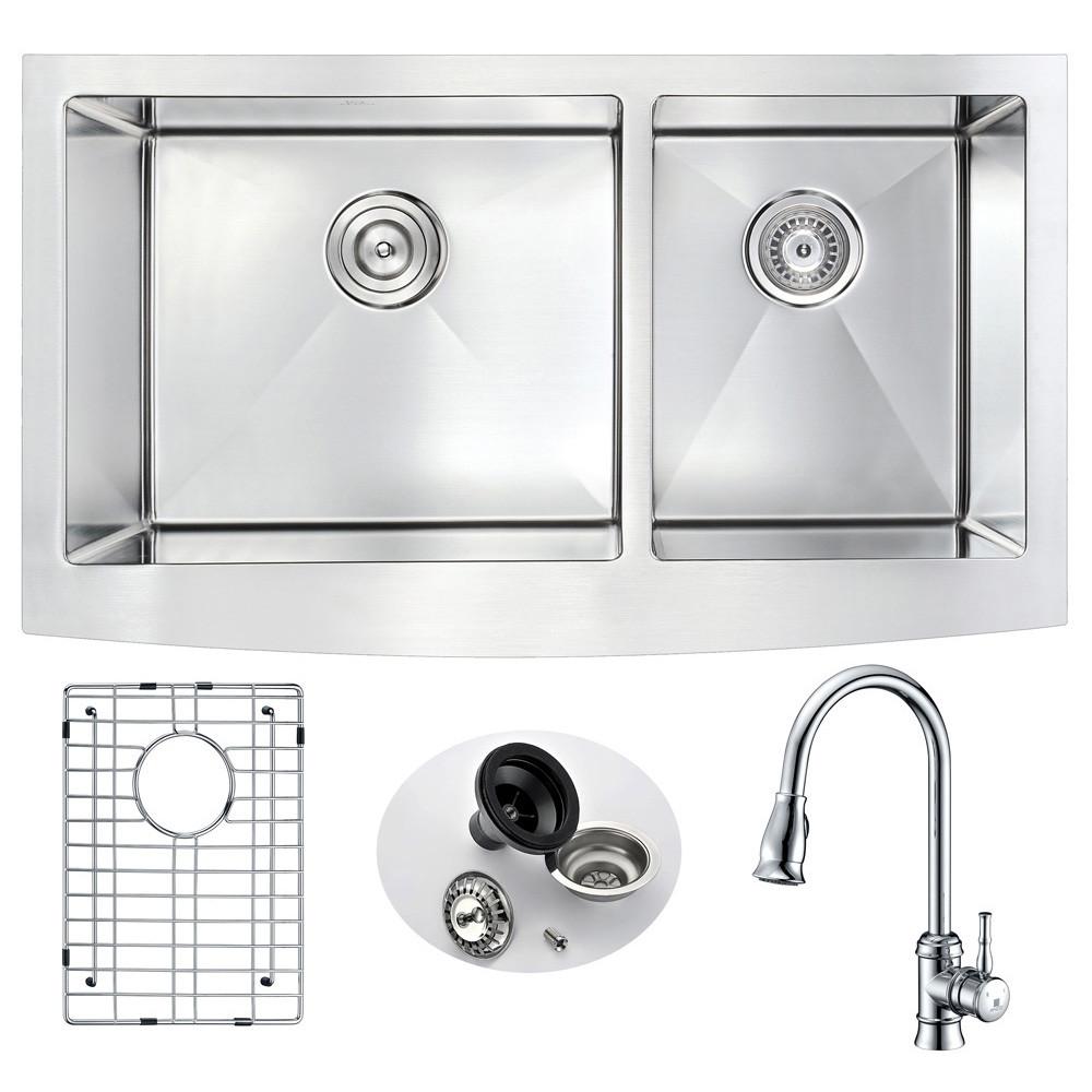 ANZZI ELYSIAN Series KAZ3320-044 Kitchen Sink Kitchen Sink ANZZI