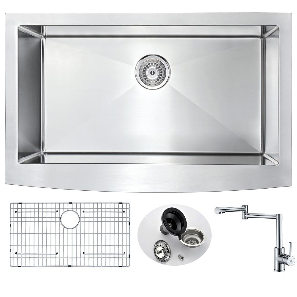 ANZZI ELYSIAN Series KAZ3620-102 Kitchen Sink Kitchen Sink ANZZI