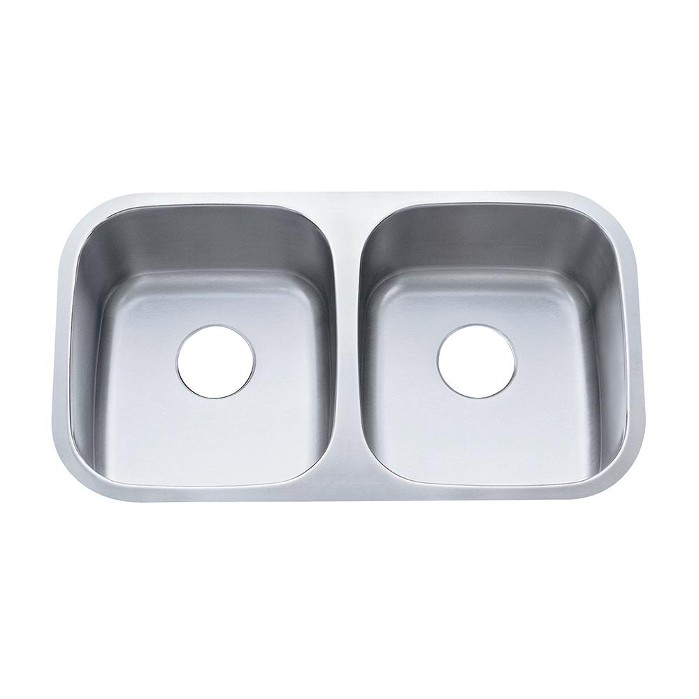 Gourmetier KU32188DBN Undermount Double Bowl Kitchen Sink Kitchen Sink Kingston Brass Default Title