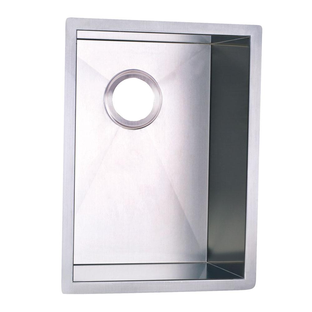 Gourmetier KUS201510BN Undermount Single Bowl Kitchen Sink Kitchen Sink Kingston Brass Default Title