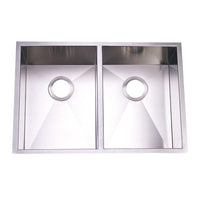 Thumbnail for Gourmetier KUS292010DBN Undermount Double Bowl Kitchen Sink Kitchen Sink Kingston Brass Default Title