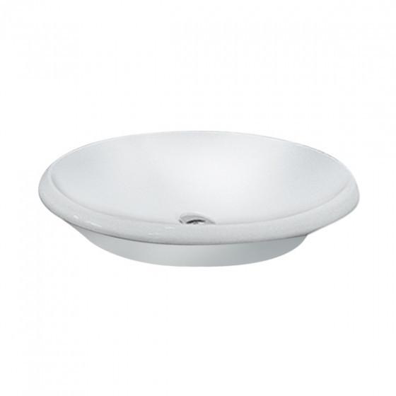 Latoscana Oval Porcelain Bathroom Vessel Sink white Vessel Sink Latoscana 