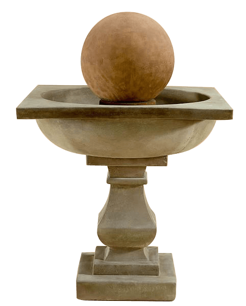 Lunara Outdoor Cast Stone Garden Fountain Fountain Tuscan