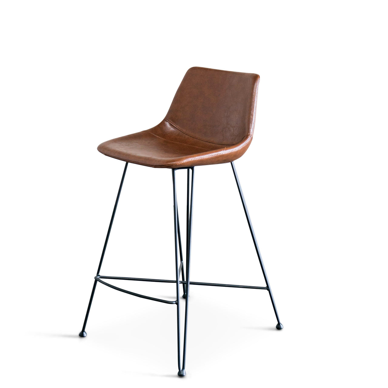 Odette 24 in. Counter Stool Counter Stool Gingko Chestnut