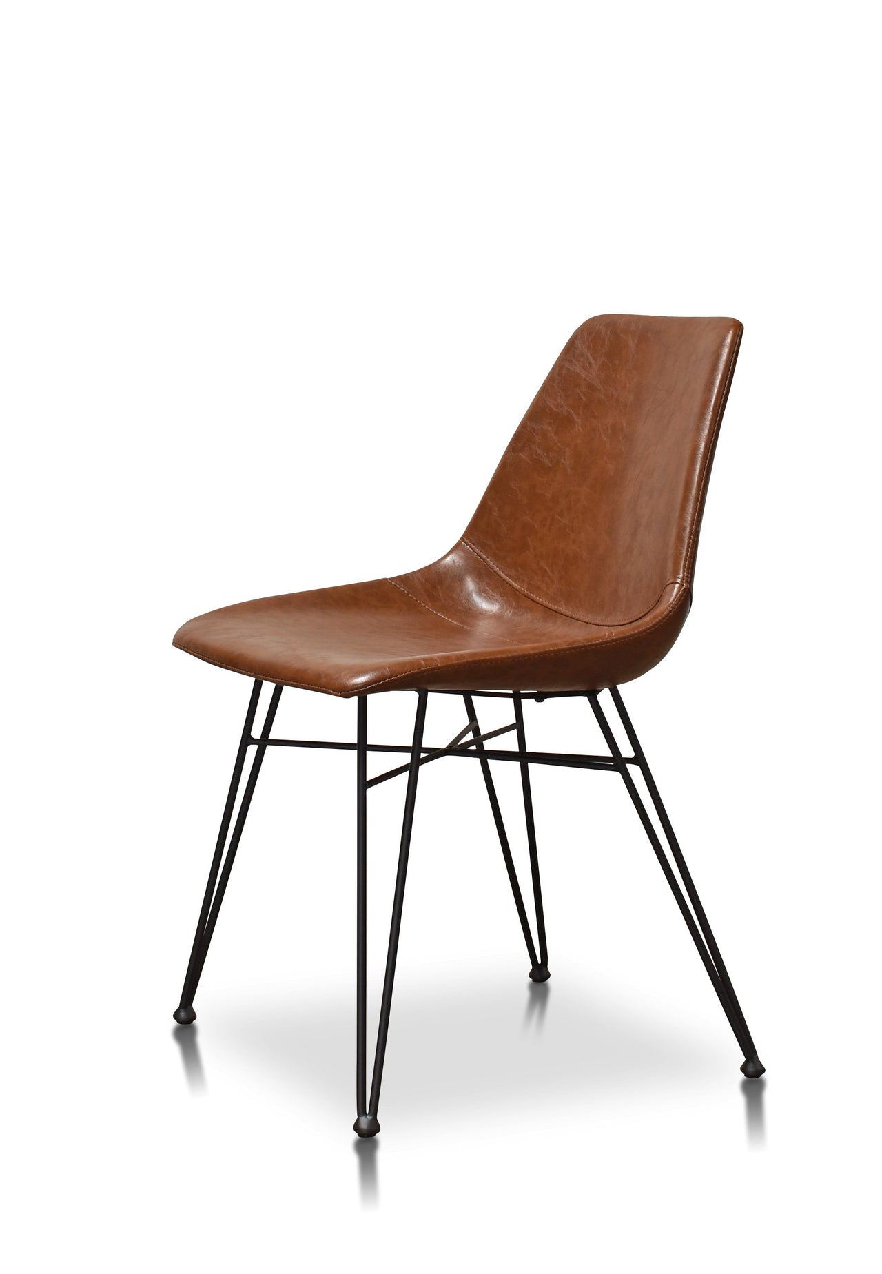 Odette Dining Chair, Set of 2 Dining Chair Gingko Chestnut Brown