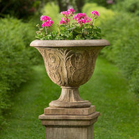 Thumbnail for Campania International Cast Stone Palais Arabesque Urn Urn/Planter Campania International
