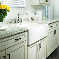 Thumbnail for Houzer WH Platus Series 30-Inch Apron-Front Fireclay Single Bowl Kitchen Sink, White Kitchen Sink - Apron Front Houzer