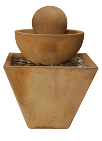Thumbnail for Prima Outdoor Cast Stone Garden Fountain Fountain Tuscan