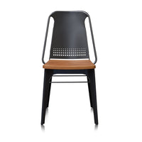 Thumbnail for Strada Steel and Teak Outdoor Dining Chair - Set of 2 Dining Chair Gingko