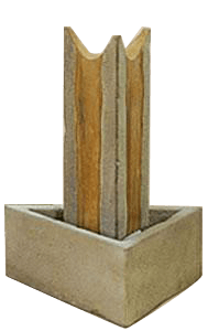 Saturno Outdoor Cast Stone Garden Fountain No Ball Fountain Tuscan