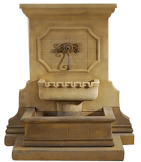 Savonna Wall Outdoor Cast Stone Garden Fountain Fountain Tuscan