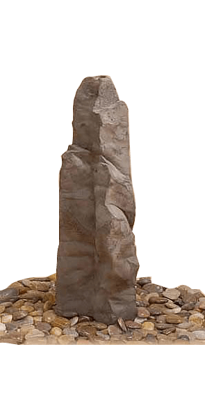 Sedona Rock-Small Outdoor Cast Stone Garden Fountain (Plumbed Rock Only) Fountain Tuscan